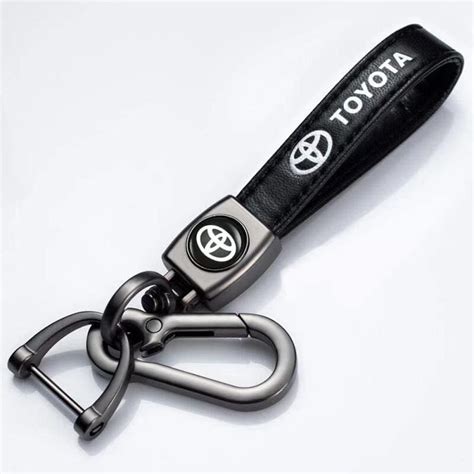 toyota leather keychain